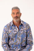 WALKDEN Long Sleeve Shirt Sky